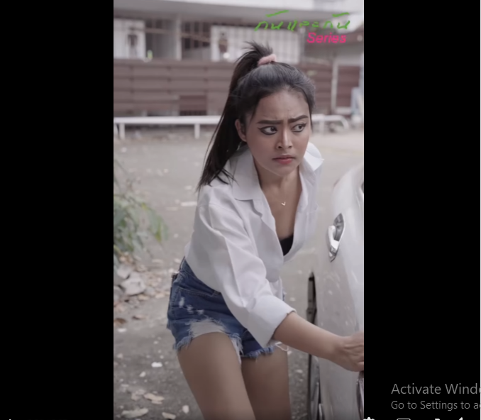 N1001053 เซลฟ อยล าน ายคอนเทนท กลางถนน #พ คตอนจบ part2